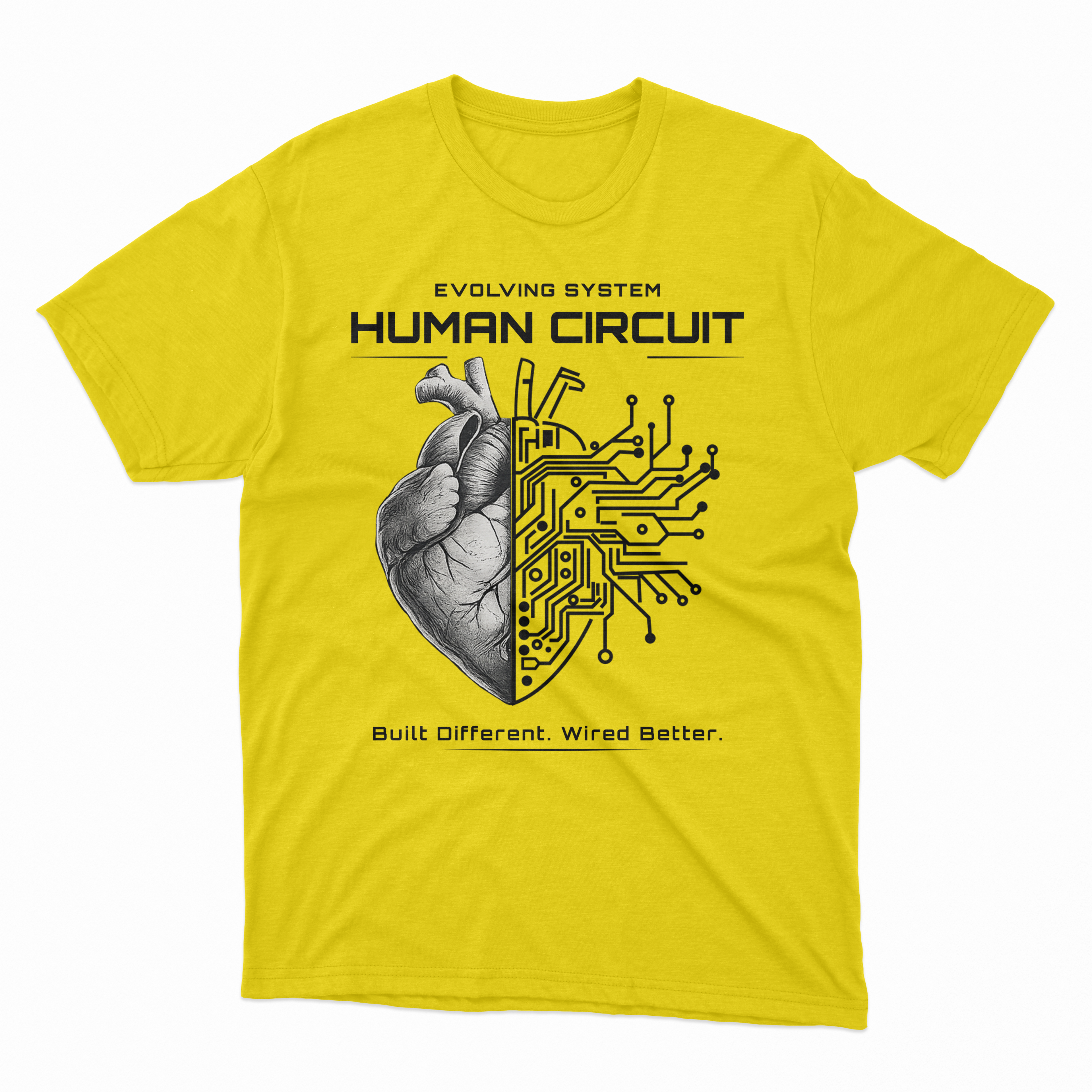 Human Circuit Tee – Built Different Streetwear