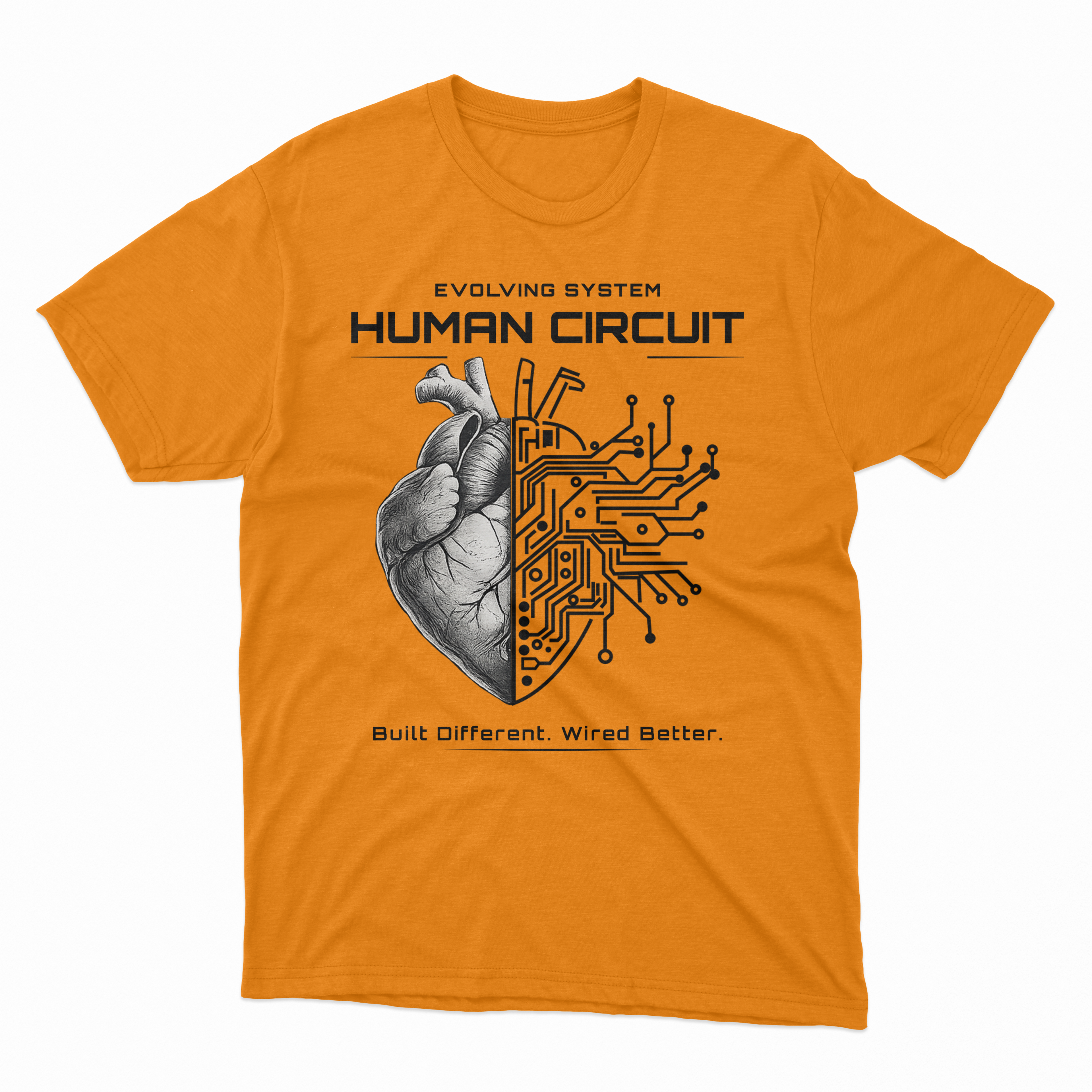 Human Circuit Tee – Built Different Streetwear
